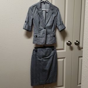 Express blazer and skirt set